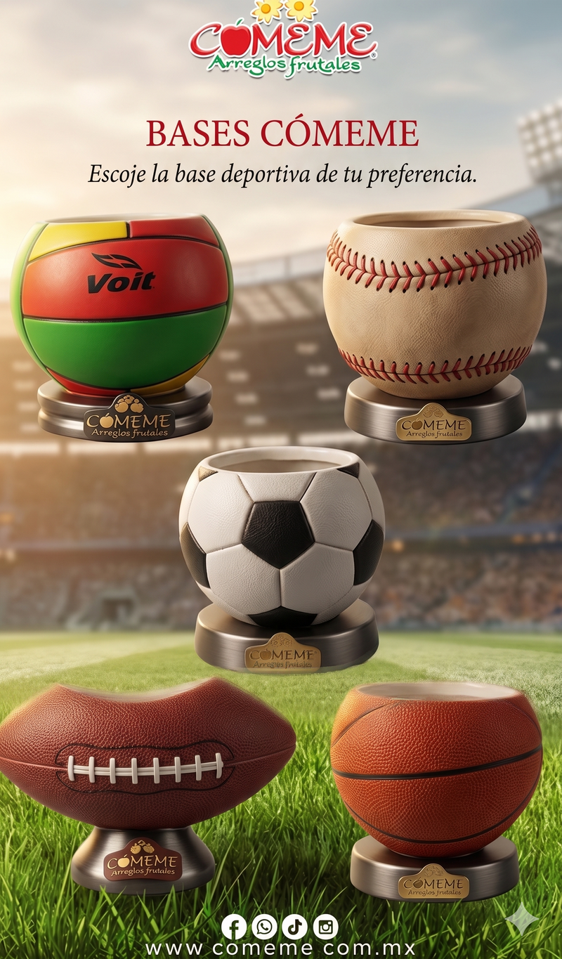 Escoje la Base deportiva de estos modelos para tu arreglo - Comeme